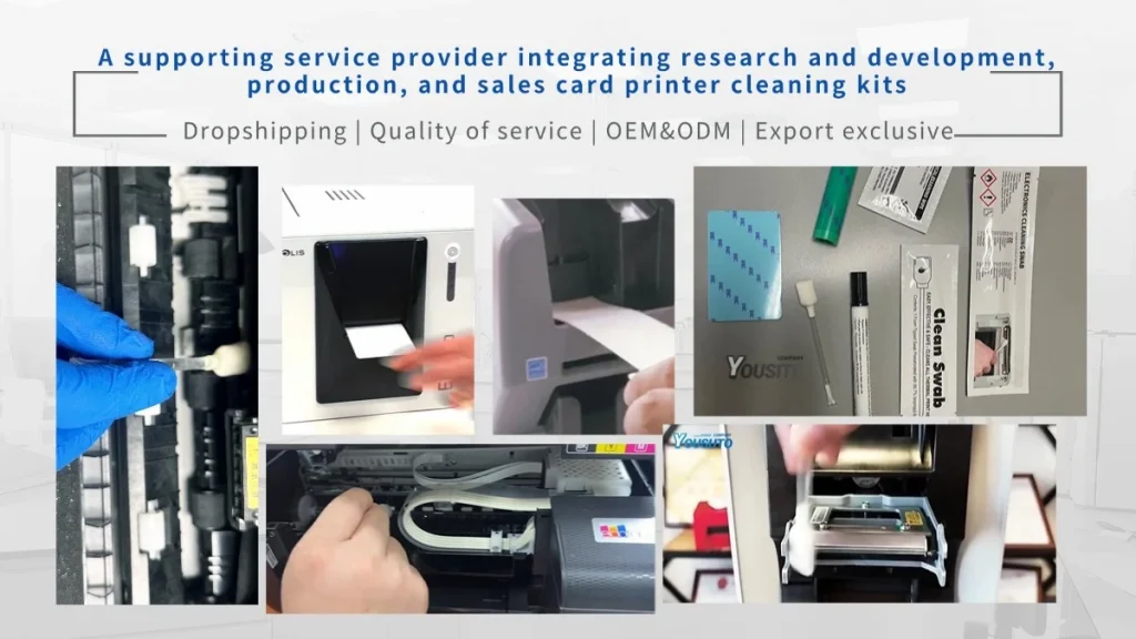 card printer cleaning kits