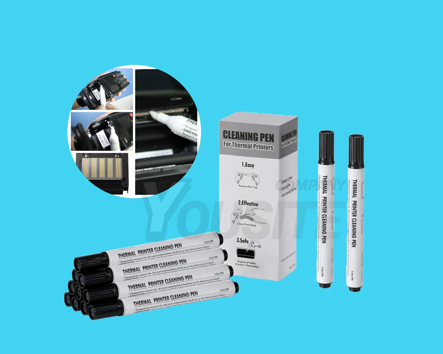 IDP IPA-Solution Filled Pens for Thermal Print Head 659007-II