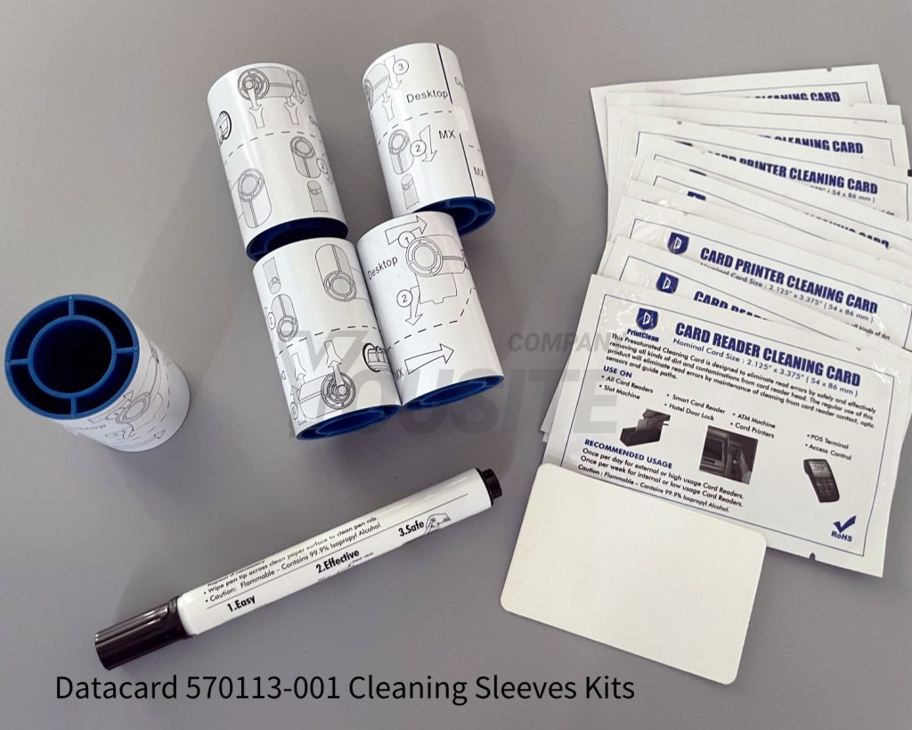 Datacard 570113-001 Cleaning Sleeves Dcclean Printer Cleaning Kits