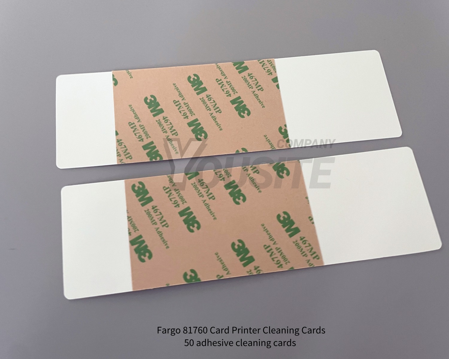 81760 Adhesive card can effectively remove dust and particles from the transfer rollers of the card printer. Cleaning Card 54×180mm.