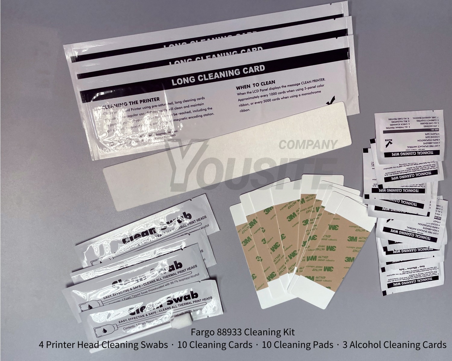 Fargo 88933 Complete Printer Cleaning Kit for HDP6600
