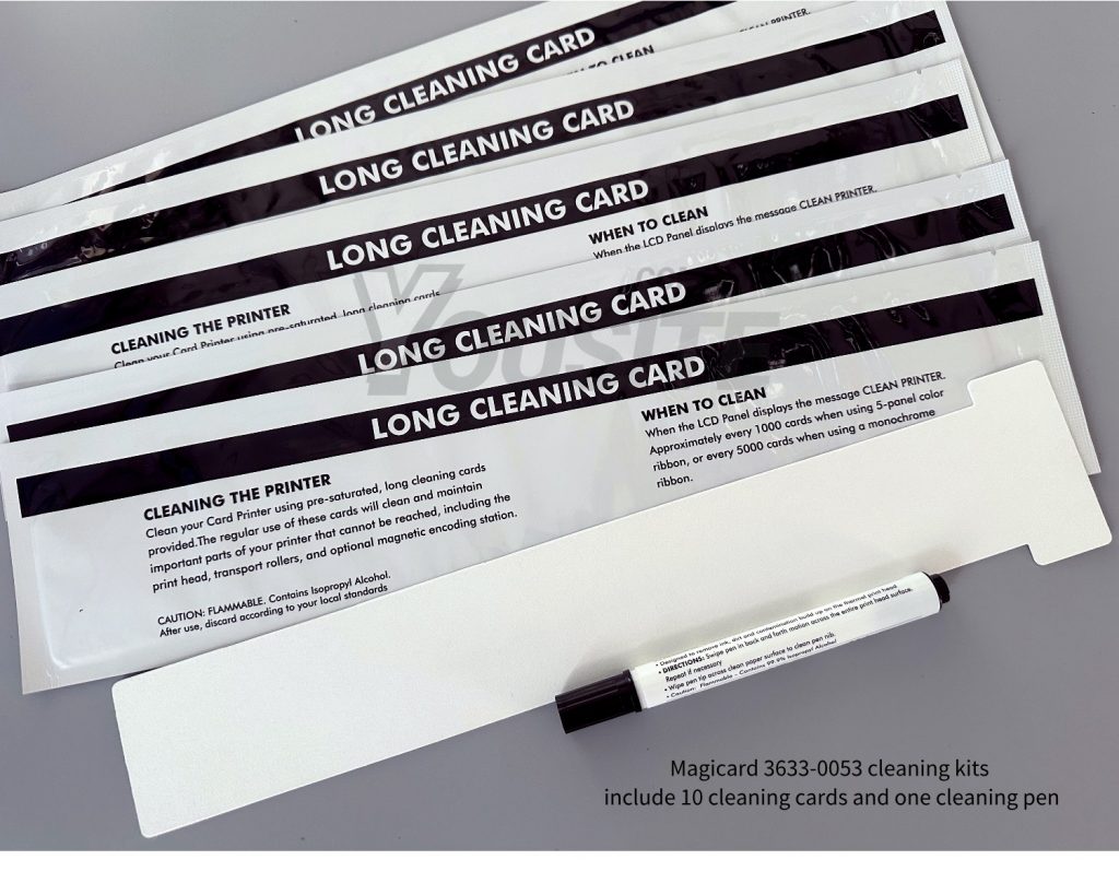 Compatible with Magicard Printers Enduro 3633-0053 Cleaning Kit