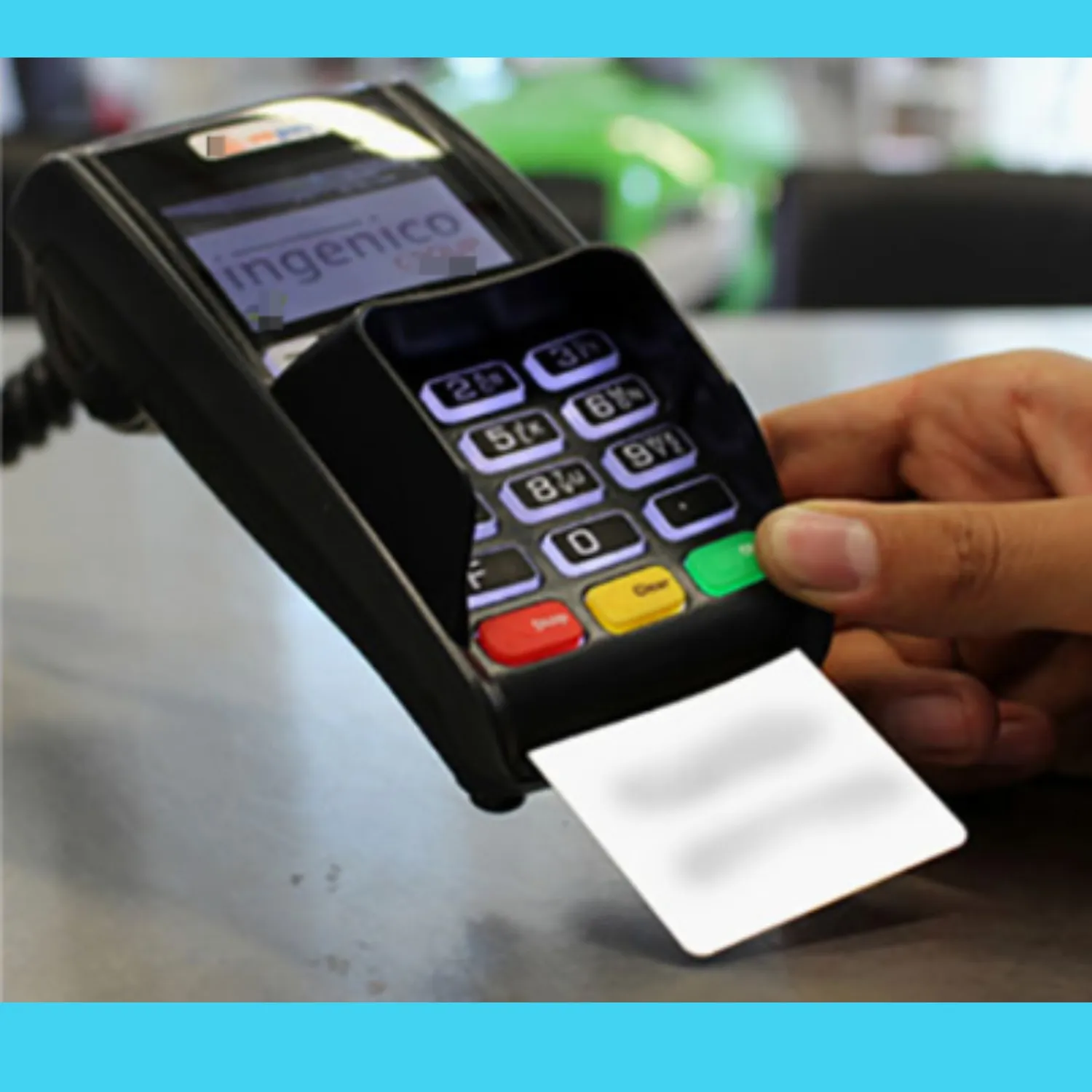 Card Reader Plastic Cleaning Card