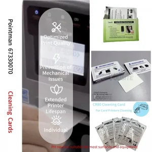 CR80 Cleaning Cards(10PCS, 67330070)