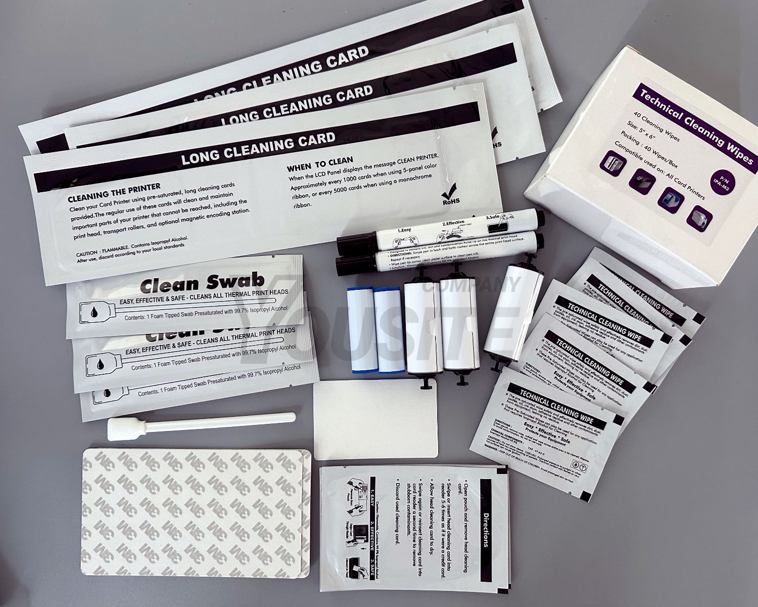 NEW Genuine Magicard 3633-0053 Cleaning Kit - Enduro 3e, NEO, Rio