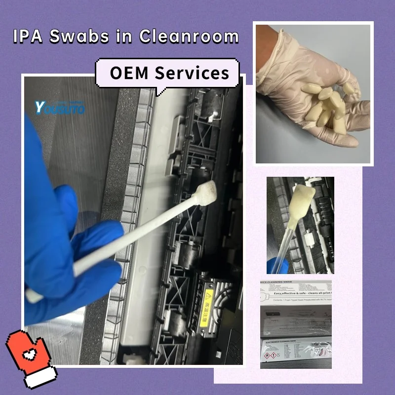 IPA Swabs in Cleanroom and Industrial Cleaning