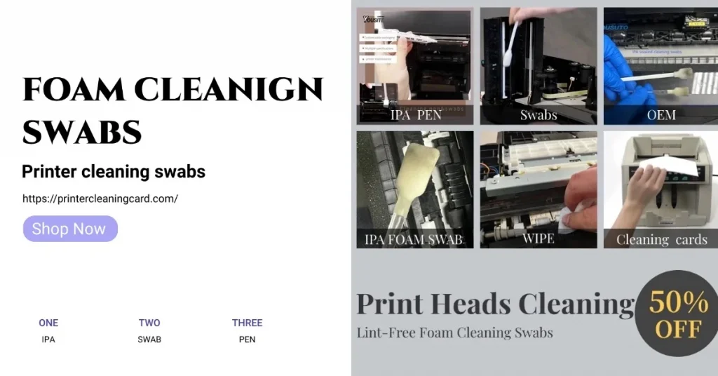 Revitalize Your Printer with Yousuto Premium Cleaning Swabs